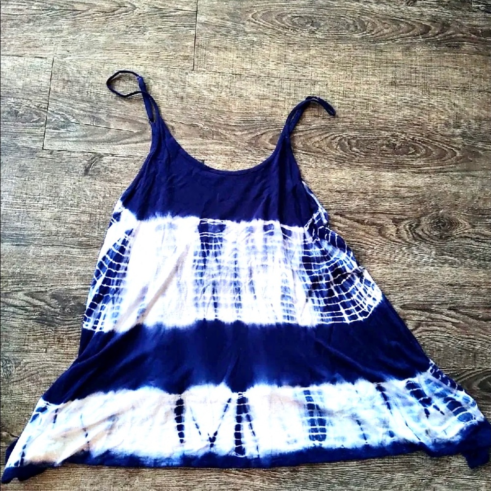Addie Spaghetti strap Tie-Dye Tank Small